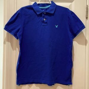 AE Blue Polo, size Large. In good condition.